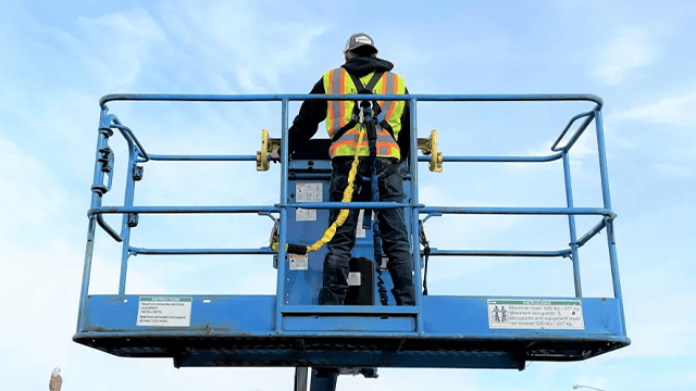 Work at Height in MEWP