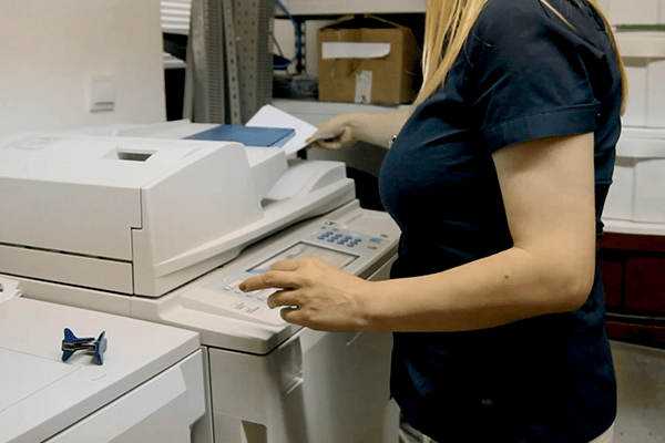 Office equipment hazards training