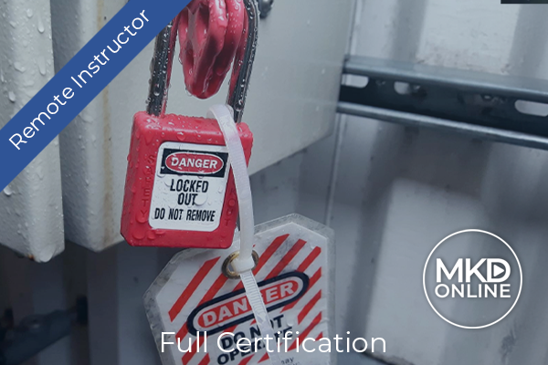 LOTO Training 
Remote Instructor led Course Irish Legislation MKDsafety.com
From €25 Full Certification